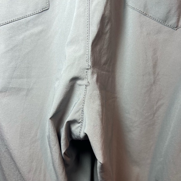 The North Face Pants Gray Pull On Drawstring Pockets Straight Leg Gorpcore Sz 16 - Picture 10 of 11